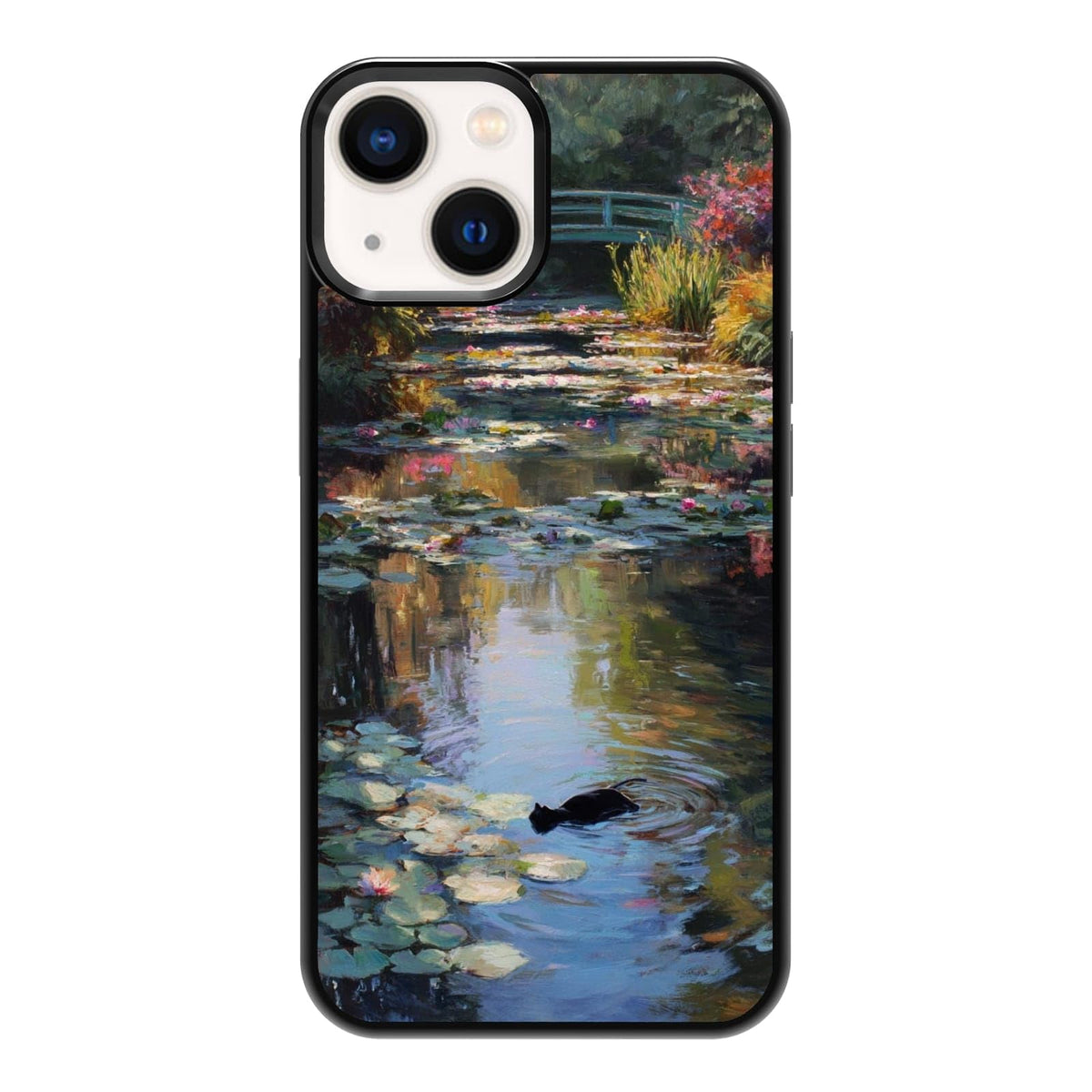 Vibrant Redwood Forest Path Wildflowers Nature Landscape Phone Case, Shockproof Protective Cover for iPhone 11 12 13 14 15 16 17 Pro Max Plus Mini XR 7 8 SE