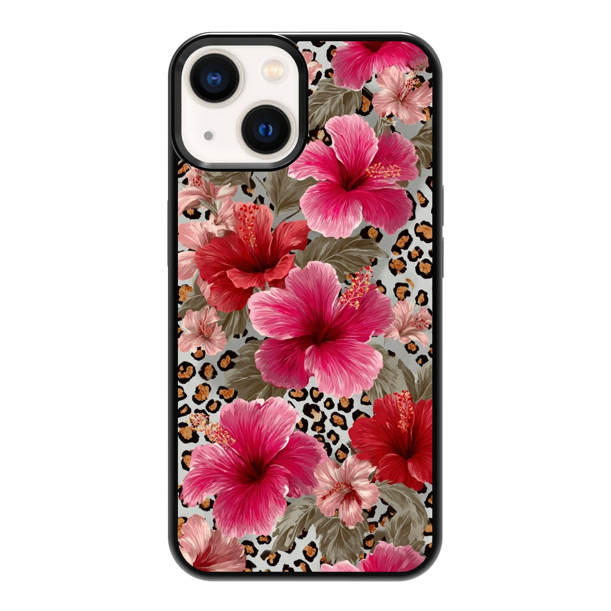 Lush Garden Wildflower Field Green Botanical Nature Aesthetic Phone Case, Shockproof Protective Cover for iPhone 11 12 13 14 15 16 17 Pro Max Plus Mini XR 7 8 SE