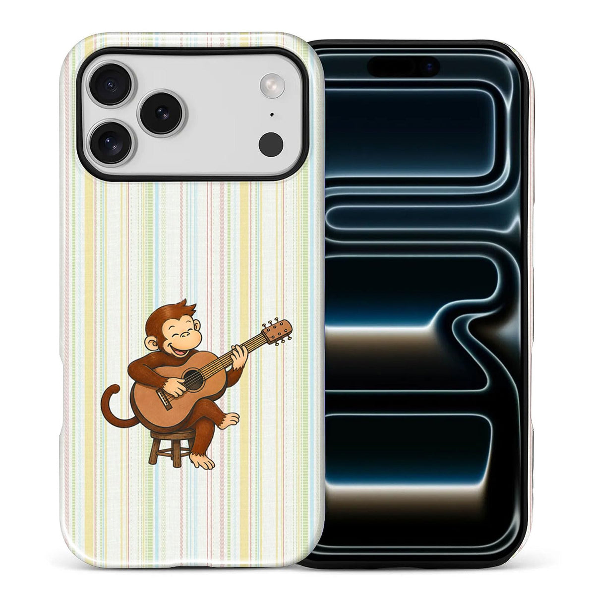 for iPhone 17 Pro Max Case,Hybrid 2-Layer Hard Shell + Silicone Protective Case -Resistant Shockproof- Ally's Dog's Cute College Summer Flower Collage