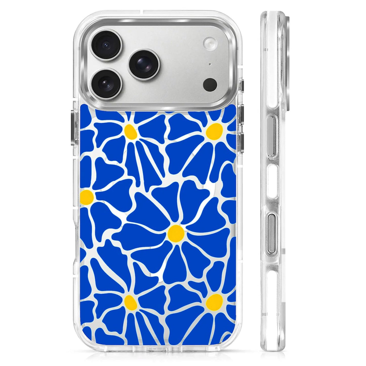 for iPhone 15 Case,Compatible with MagSafe,The Transparent TPU Silicone Protects The Phone Case from Drops, Slips and Fingerprints.Blue Ocean Whale Shark Octopus Turtle Collage