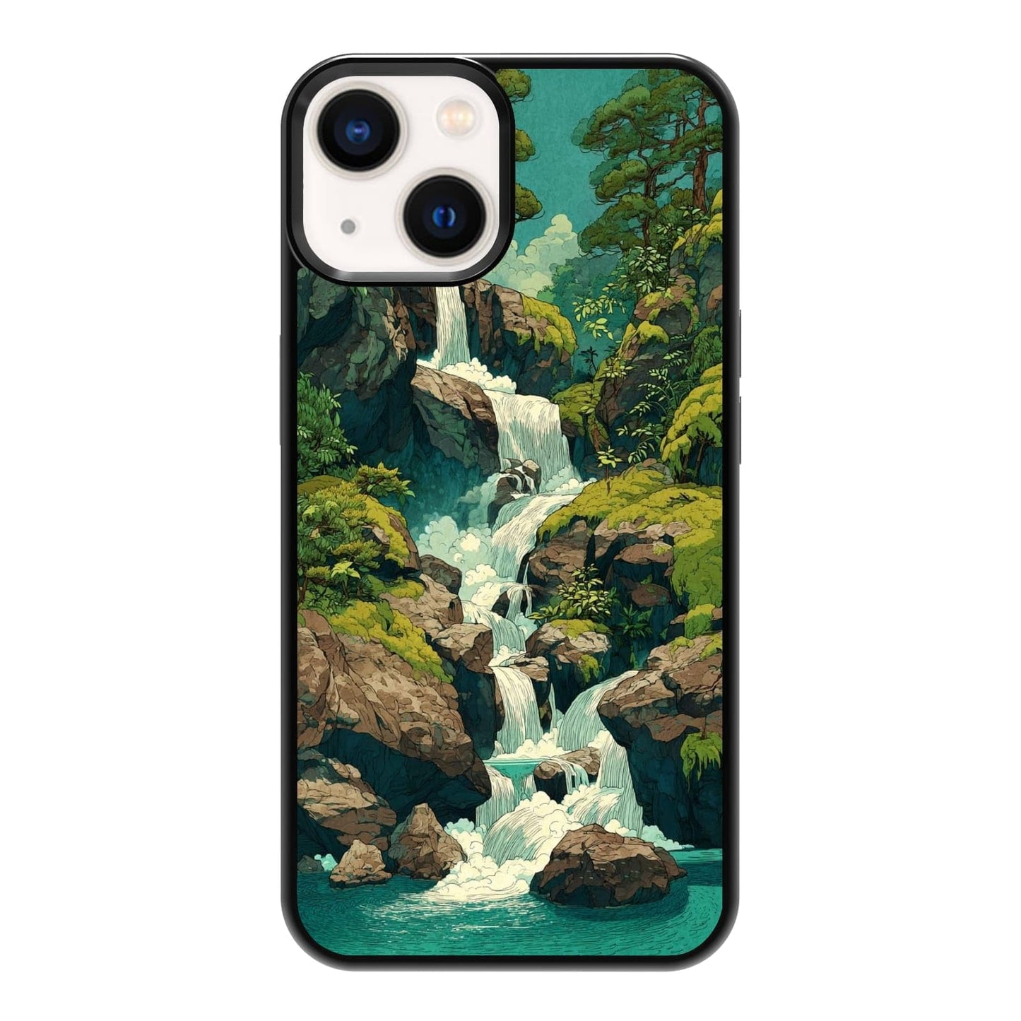 Plant Lover Black Cat Houseplants Indoor Garden Aesthetic Phone Case, Shockproof Protective Cover for iPhone 11 12 13 14 15 16 17 Pro Max Plus Mini XR 7 8 SE