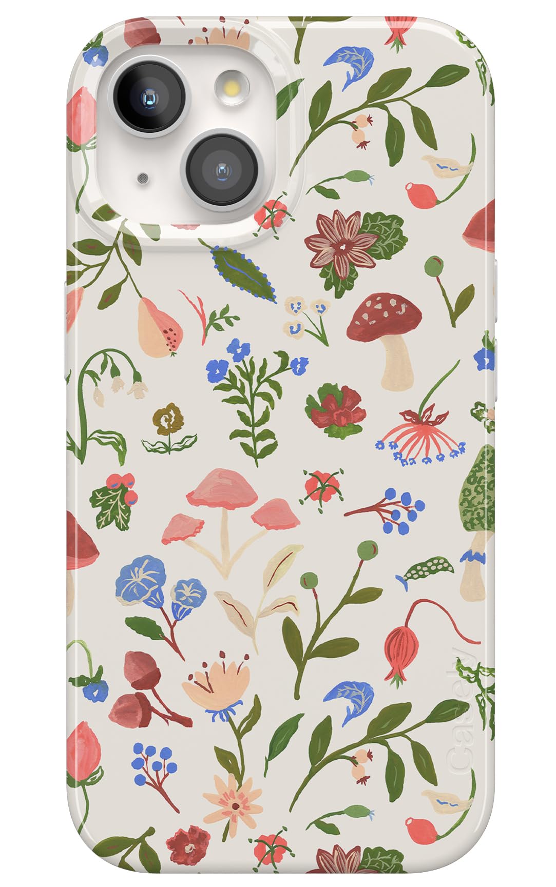 Casely iPhone 15 Case | Hanging Around | Potted Plants Floral | Compatible with MagSafe | Classic Ultra Thin Design