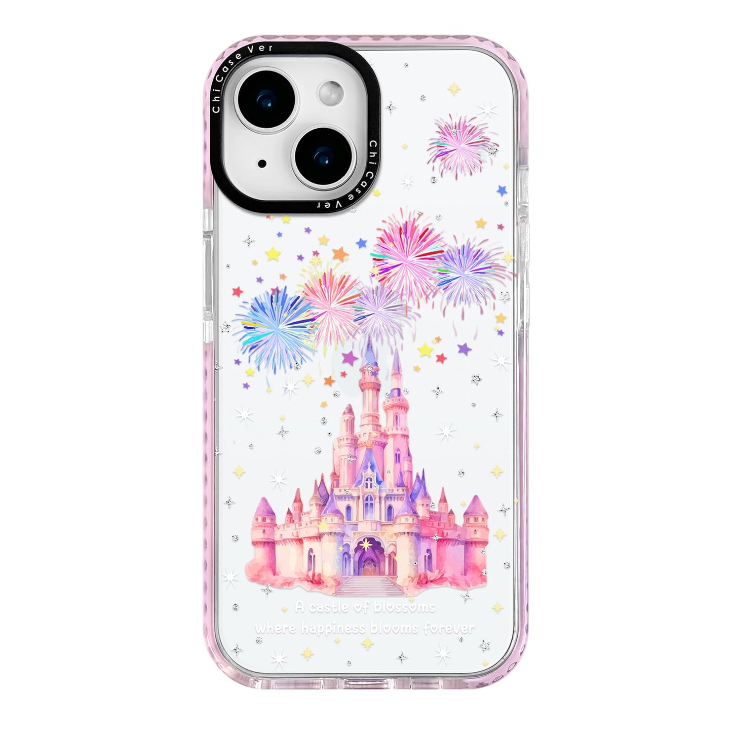 for iPhone 13 & iPhone 14 Case, Watercolor Siamese Cat Daisy Pattern with Blue Eyes, Military-Grade Drop Protection, Cute Pet Soft TPU Protective Cover with Camera Control for Girls Teens