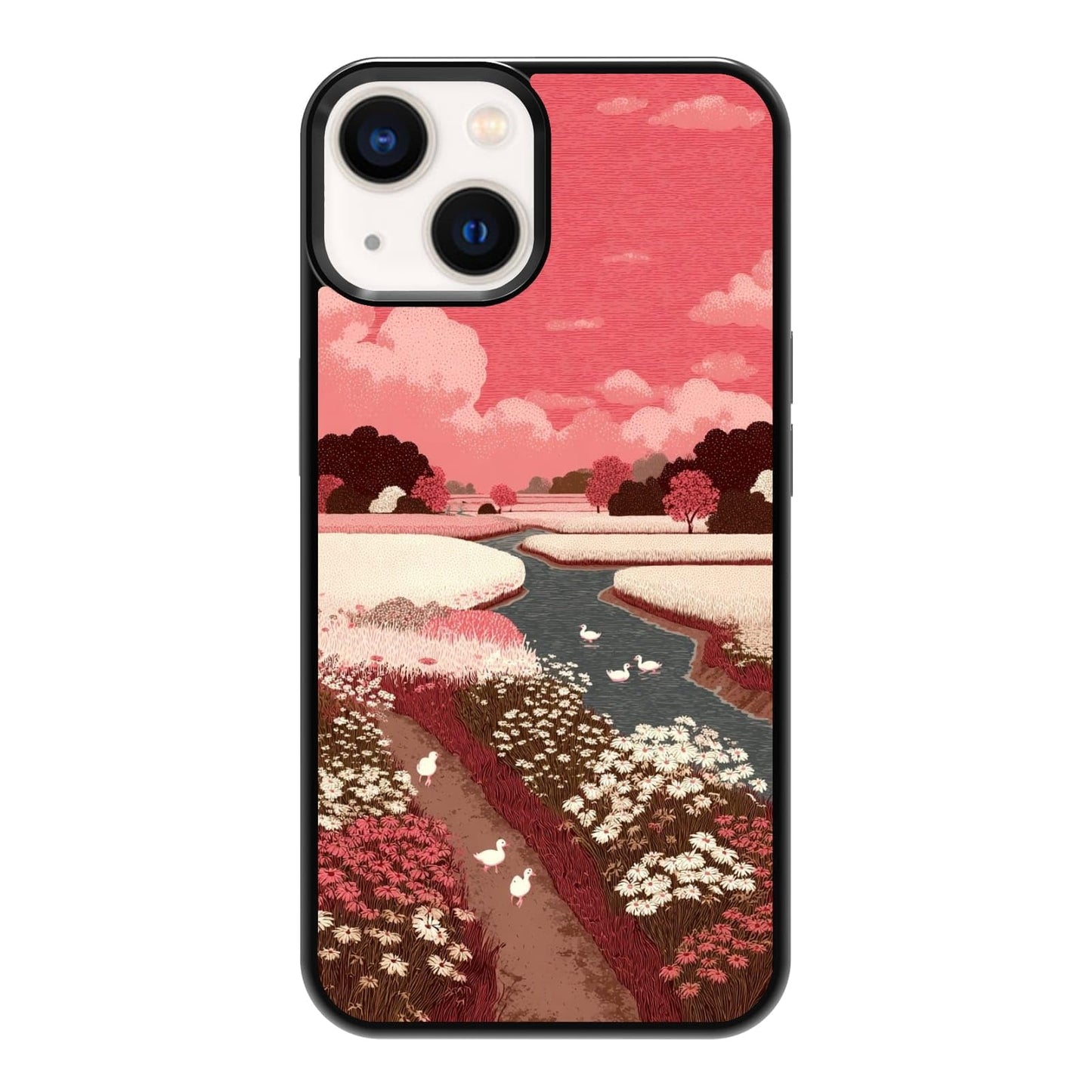 Plant Parent Bookshelf Botanical Greenery Library Phone Case, Shockproof Protective Cover for iPhone 11 12 13 14 15 16 17 Pro Max Plus Mini XR 7 8 SE