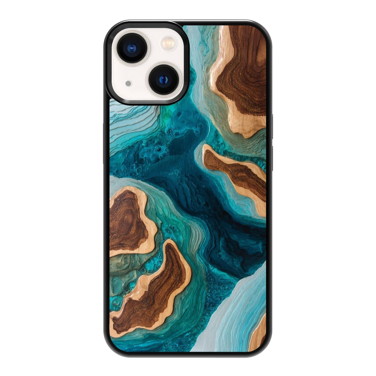 Vintage Black and White Botanical Cactus Agave Desert Nature Phone Case, Shockproof Protective Cover for iPhone 11 12 13 14 15 16 17 Pro Max Plus Mini XR 7 8 SE