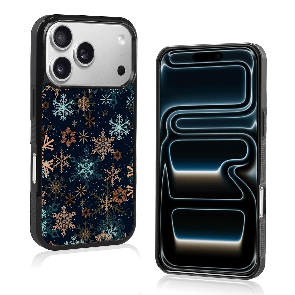 Cute Christmas Tree Bow Phone Case: Kawaii Winter Non-Slip Design Compatible with iPhone 13./14 Case for Women & Girl（14）
