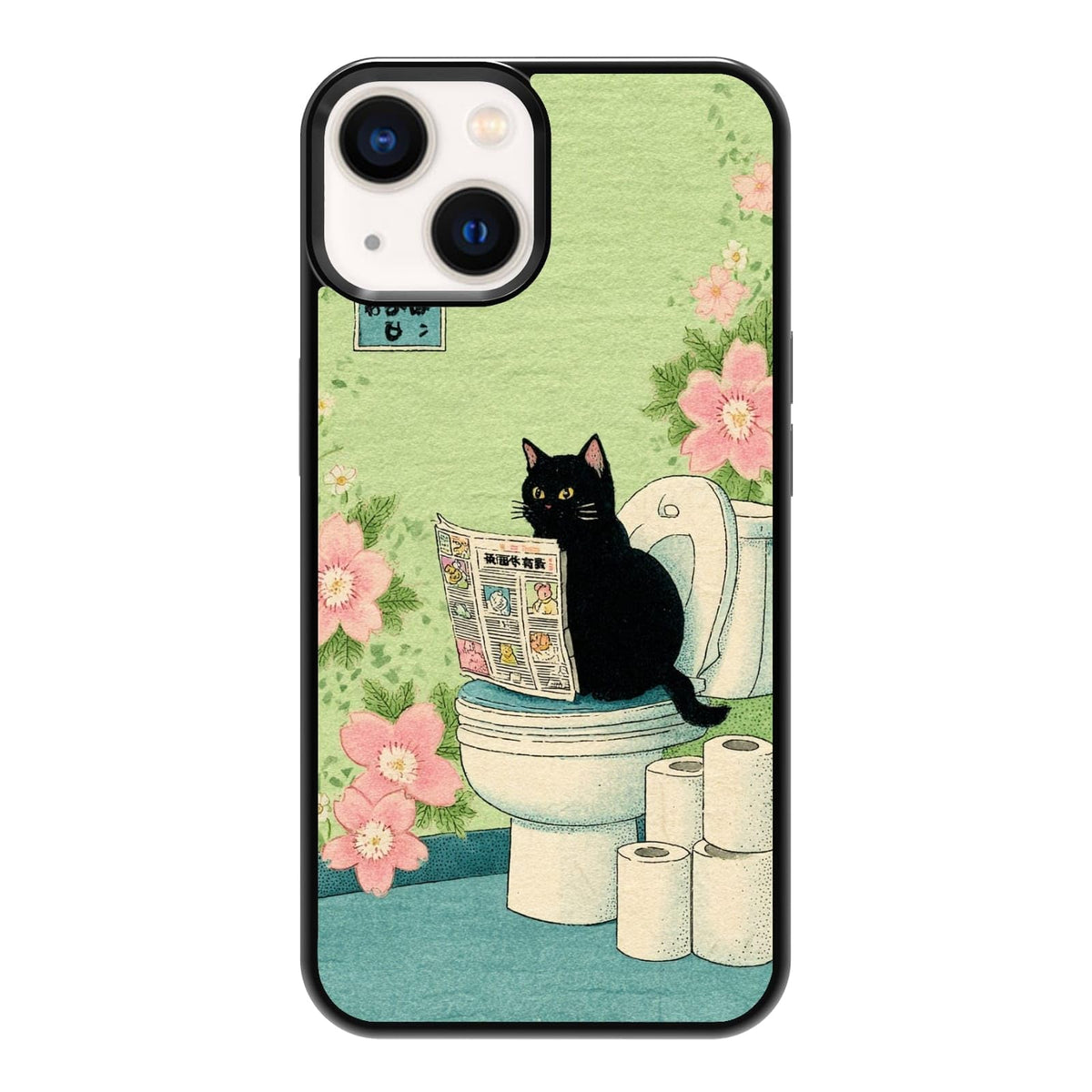 Vibrant Redwood Forest Path Wildflowers Nature Landscape Phone Case, Shockproof Protective Cover for iPhone 11 12 13 14 15 16 17 Pro Max Plus Mini XR 7 8 SE