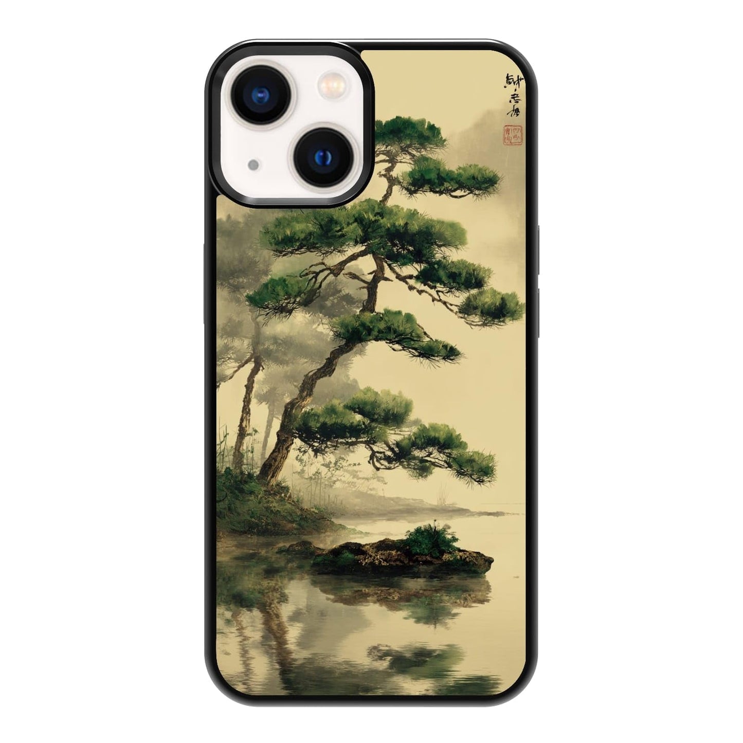 Vibrant Redwood Forest Path Wildflowers Nature Landscape Phone Case, Shockproof Protective Cover for iPhone 11 12 13 14 15 16 17 Pro Max Plus Mini XR 7 8 SE