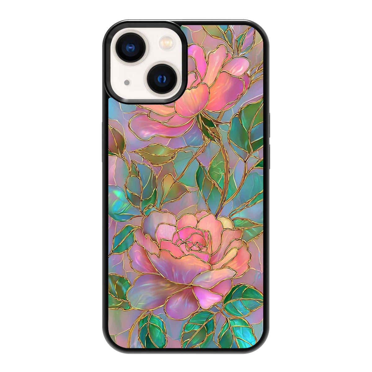Vintage Black and White Botanical Cactus Agave Desert Nature Phone Case, Shockproof Protective Cover for iPhone 11 12 13 14 15 16 17 Pro Max Plus Mini XR 7 8 SE