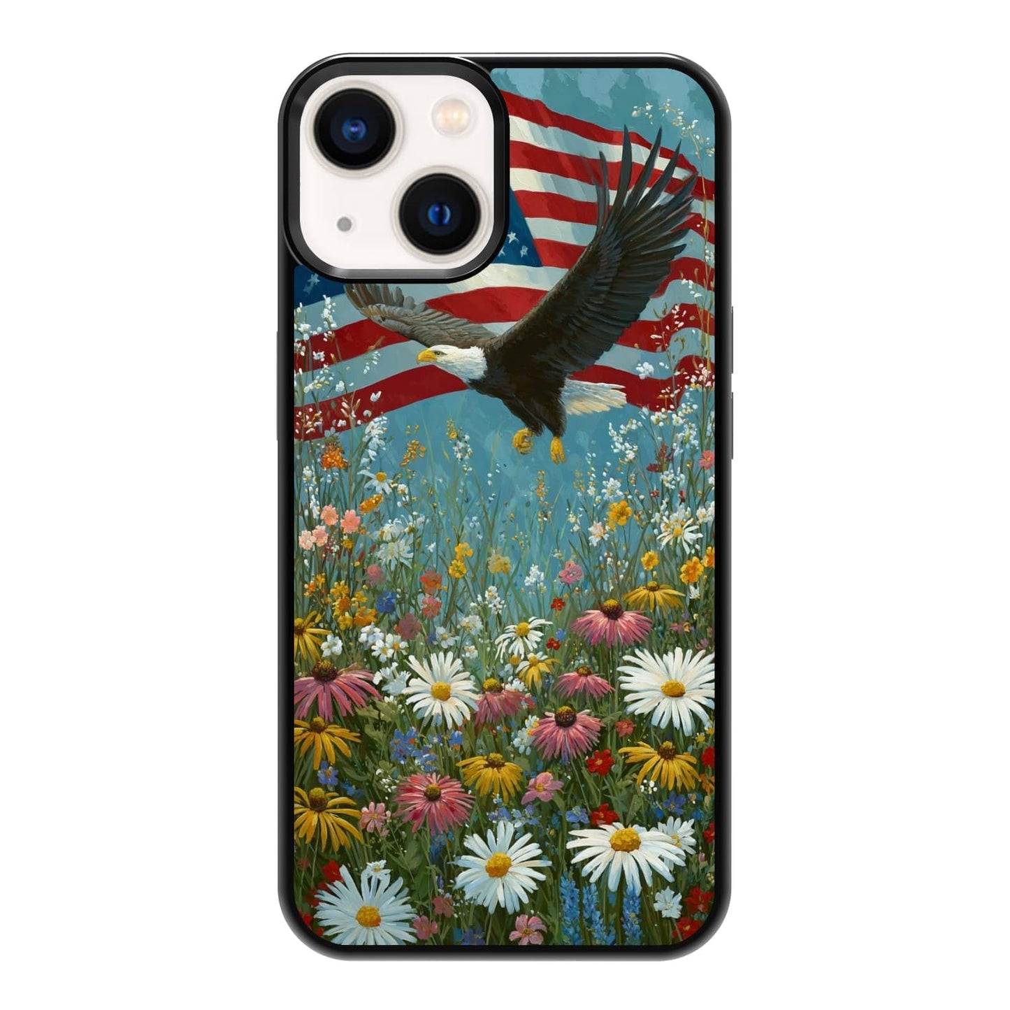 Four Seasons Tree of Life Watercolor Nature Phone Case, Shockproof Protective Cover for iPhone 11 12 13 14 15 16 17 Pro Max Plus Mini XR 7 8 SE