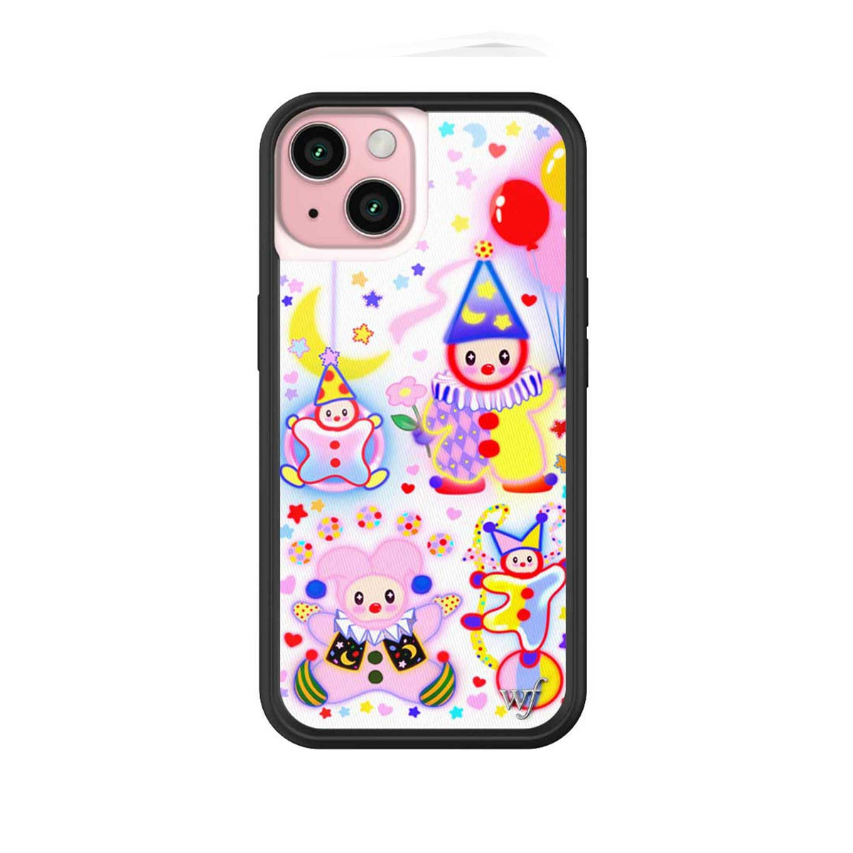 Wildflower Cases - Compatible with iPhone 15 | Protective Black Bumper, 6.5ft Drop Test Certified, Women Owned Small Business | Nature Floral Aesthetic Trendy Cute | Hummingbird