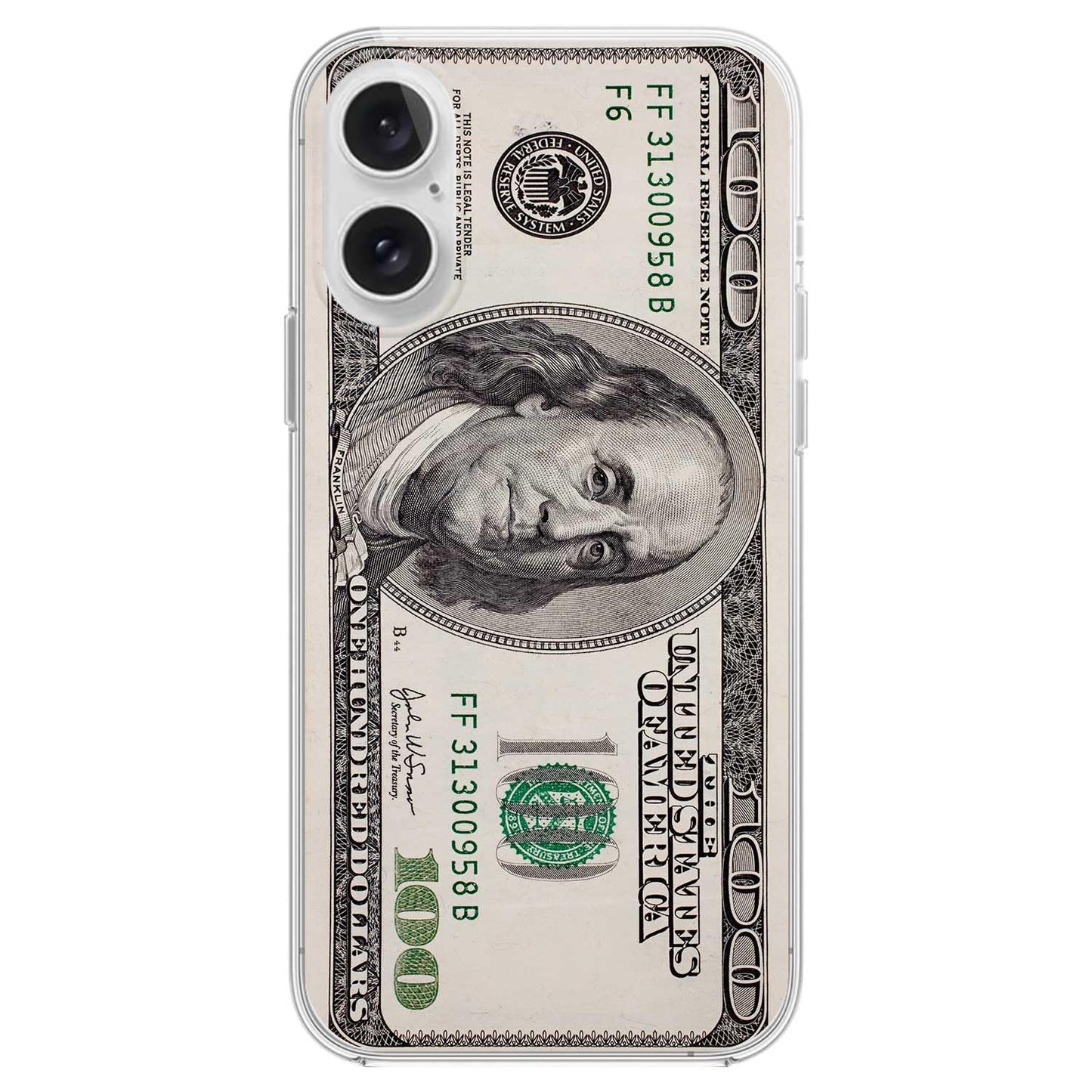 Blingy's for iPhone 16 Case, Fun Christmas Style with Snowflakes Pattern Holiday Plaid Design Soft TPU Protective Case (6.1 inch) (Plaid Snowflakes) Multicolor