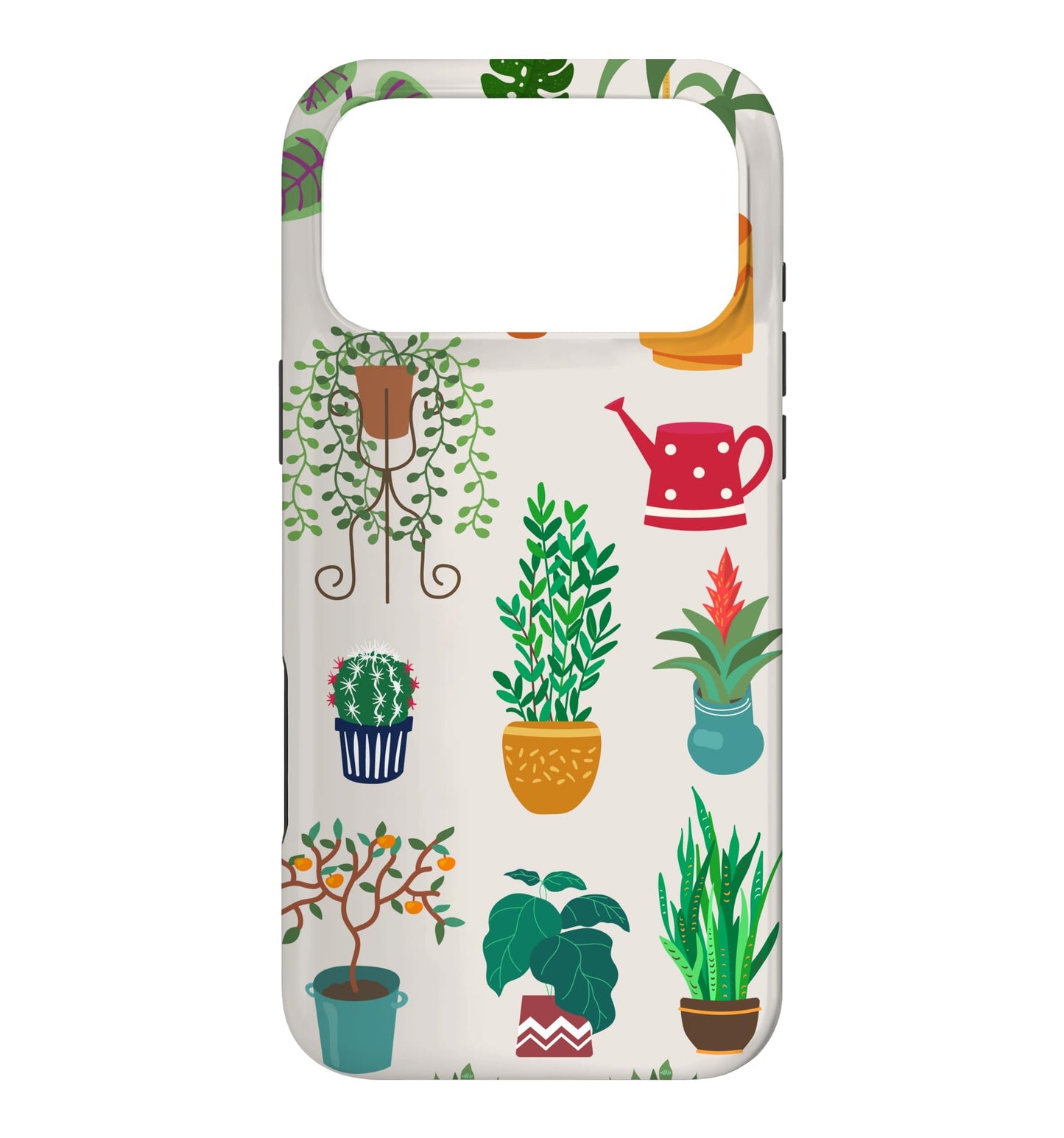 Indoor and Outdoor Plant Illustrations | Boho Nature Art Case for iPhone 16