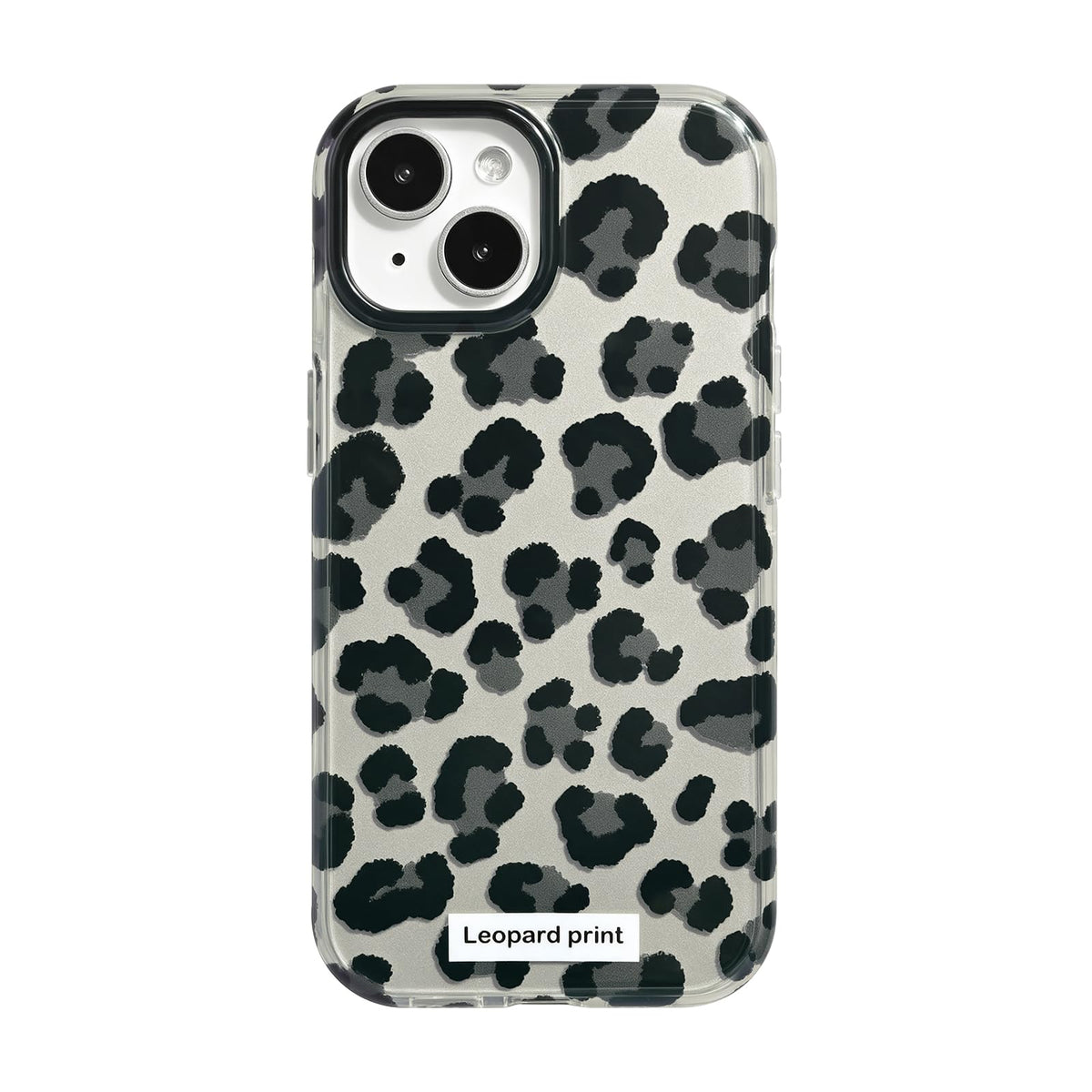inewateri Compatible for iPhone 16 Pro Max Case with Cute Cheetah Leopard Print Retro Aesthetics Design Soft Slim TPU Shockproof Protective Bumper Glitter Shiny Phone Cover-Blue