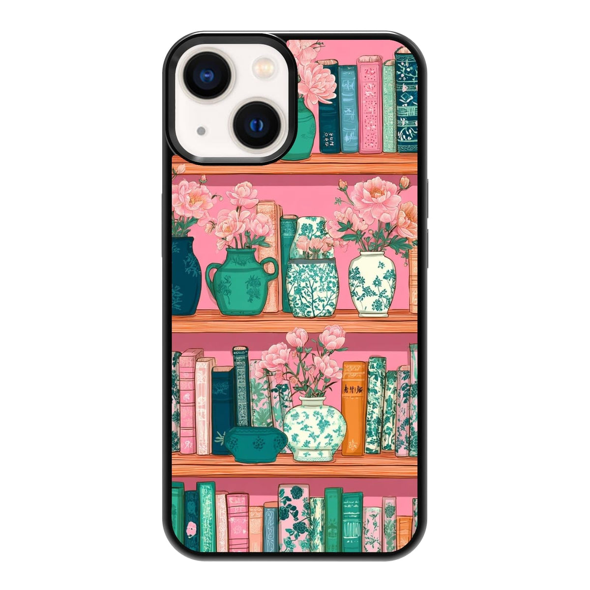Vibrant Redwood Forest Path Wildflowers Nature Landscape Phone Case, Shockproof Protective Cover for iPhone 11 12 13 14 15 16 17 Pro Max Plus Mini XR 7 8 SE
