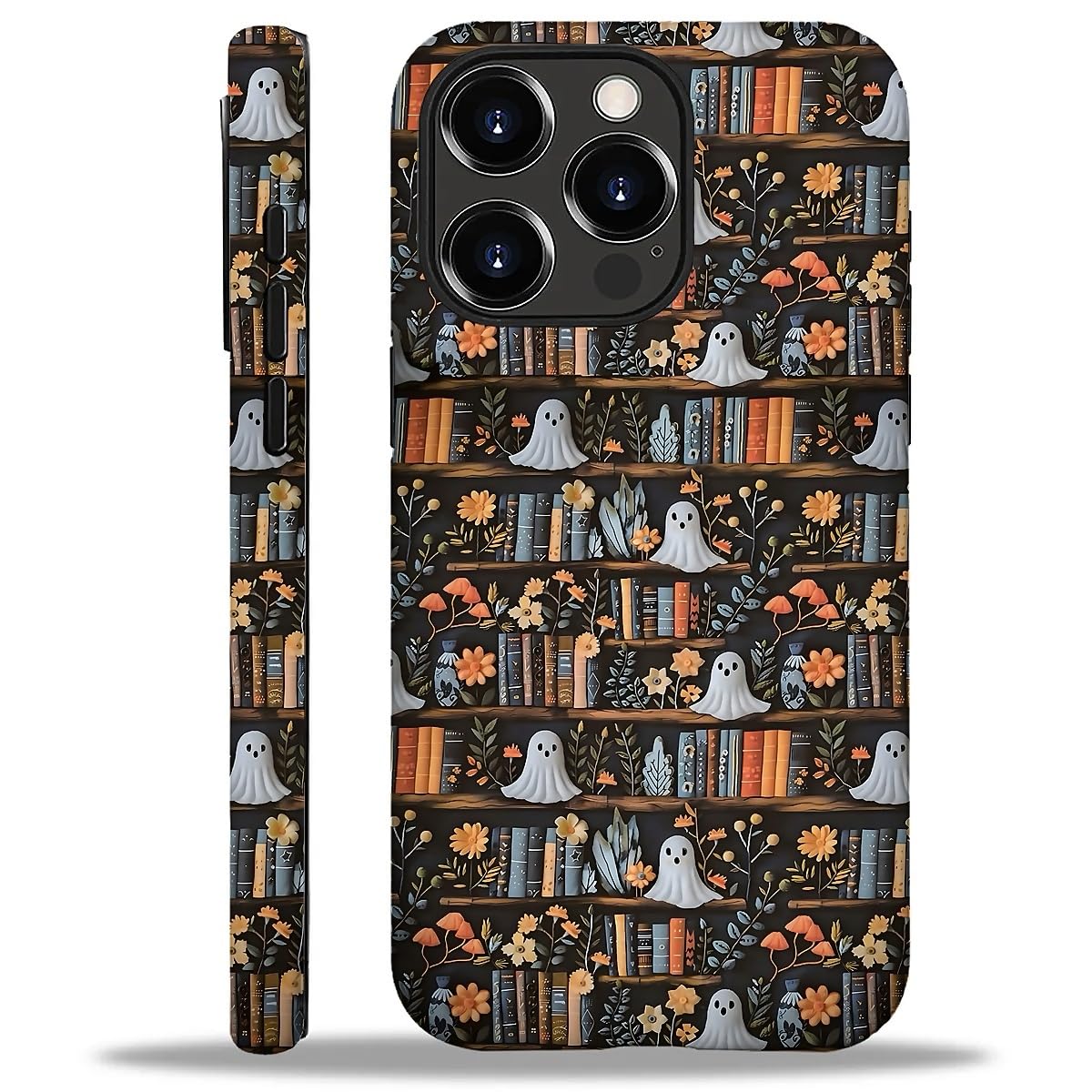 Case for iPhone 16 Pro Max,Aesthetic Frog Pond Splice Exquisitely Pattern Double Protective Phone Cover Cases Soft Silicone for iPhone 16 Pro Max