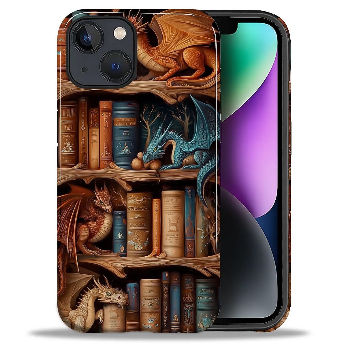 CARLOCA Case for iPhone 16 Pro,Vintage Cat Animal Pet Lover Collage Design Hybrid Dual Protection Soft TPU + Hard PC, Shockproof & Anti-Scratch Cover Men Women Stylish Protective Phone Case