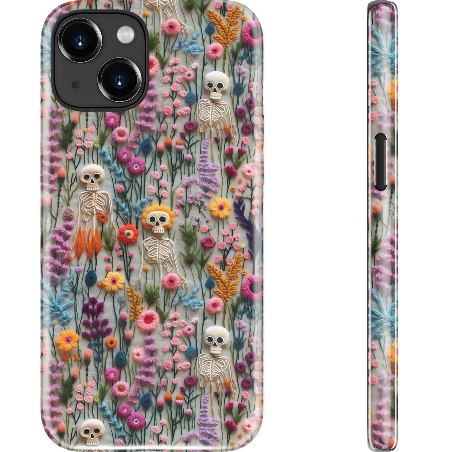 Goodon for iPhone 15 Pro Max Case, Cute Preppy Floral, MagSafe Compatible | Dual-Layer Hard Shell & Silicone, Wireless Charging, Slim Fit Phone Cover with Wildflower Designs for Women Girls
