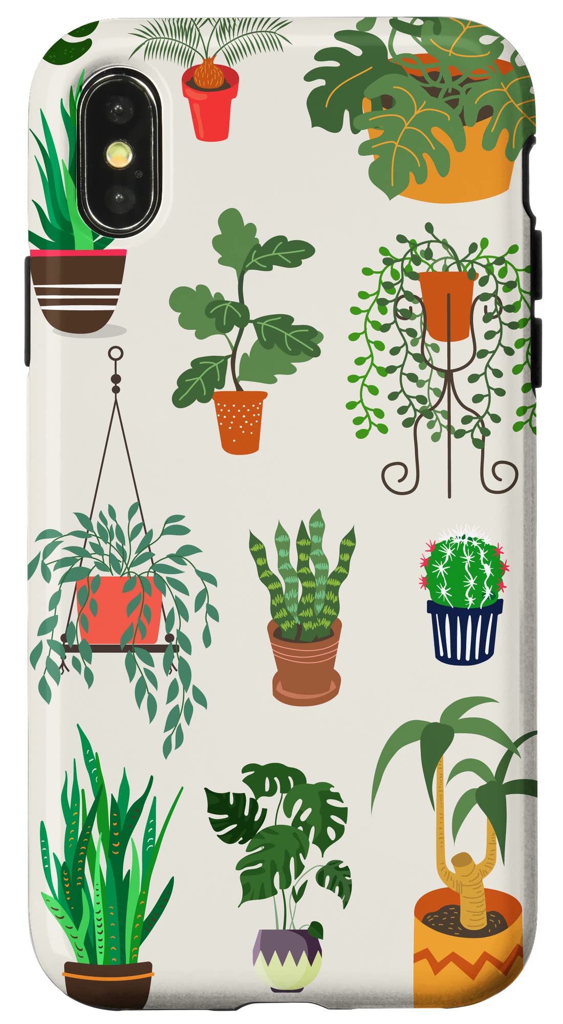 Indoor and Outdoor Plant Illustrations | Boho Nature Art Case for iPhone 14