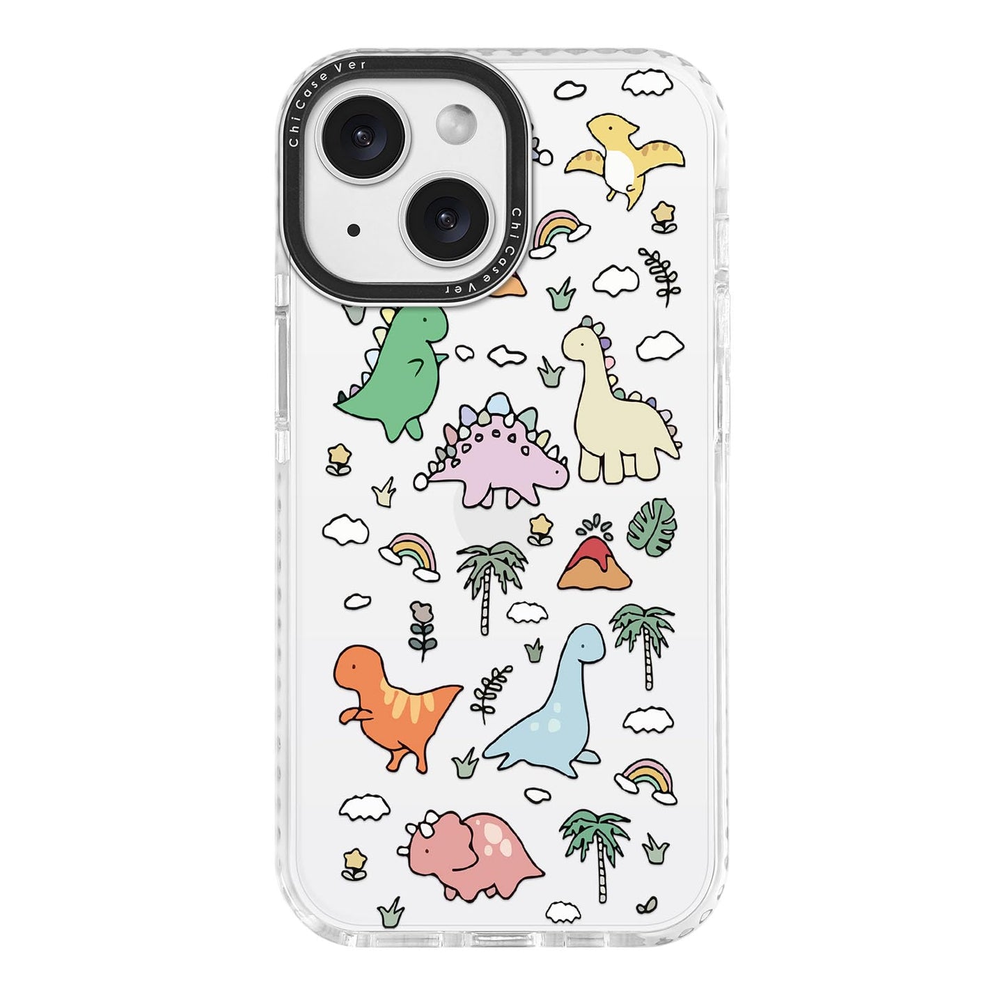 for iPhone 13 & iPhone 14 Case, Watercolor Siamese Cat Daisy Pattern with Blue Eyes, Military-Grade Drop Protection, Cute Pet Soft TPU Protective Cover with Camera Control for Girls Teens