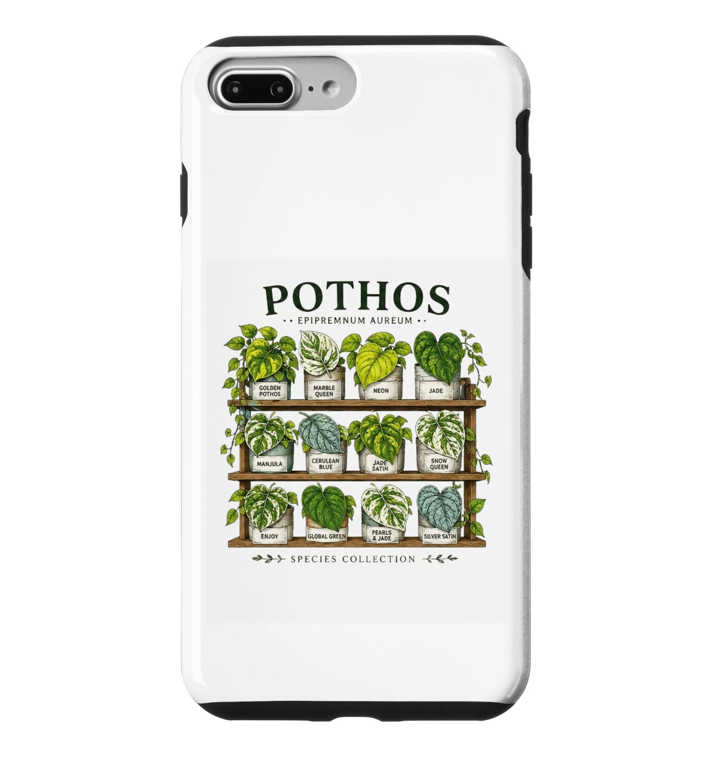 Pothos Plant Varieties Botanical Houseplant Design Case for iPhone 16