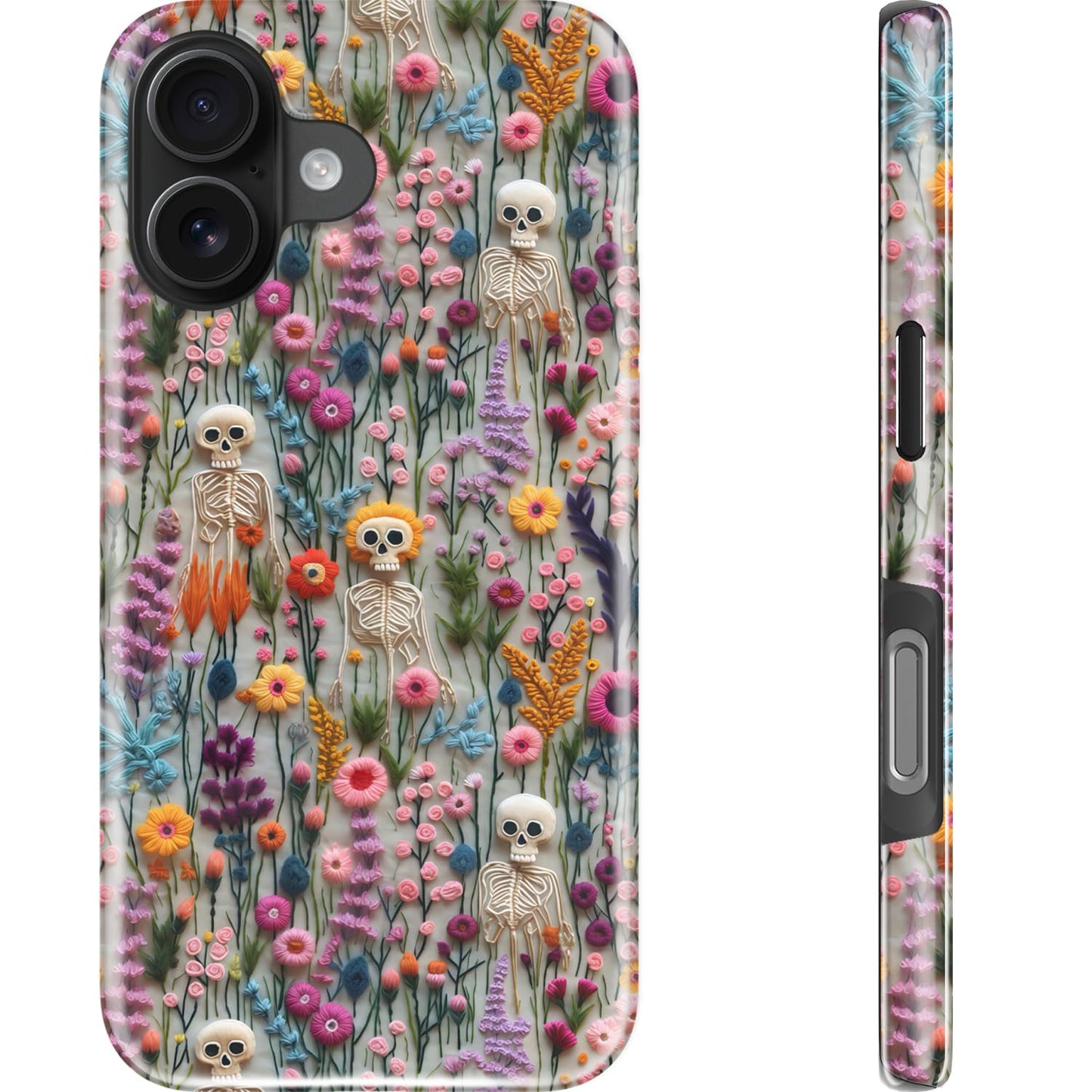 Goodon for iPhone 15 Pro Max Case, Cute Preppy Floral, MagSafe Compatible | Dual-Layer Hard Shell & Silicone, Wireless Charging, Slim Fit Phone Cover with Wildflower Designs for Women Girls