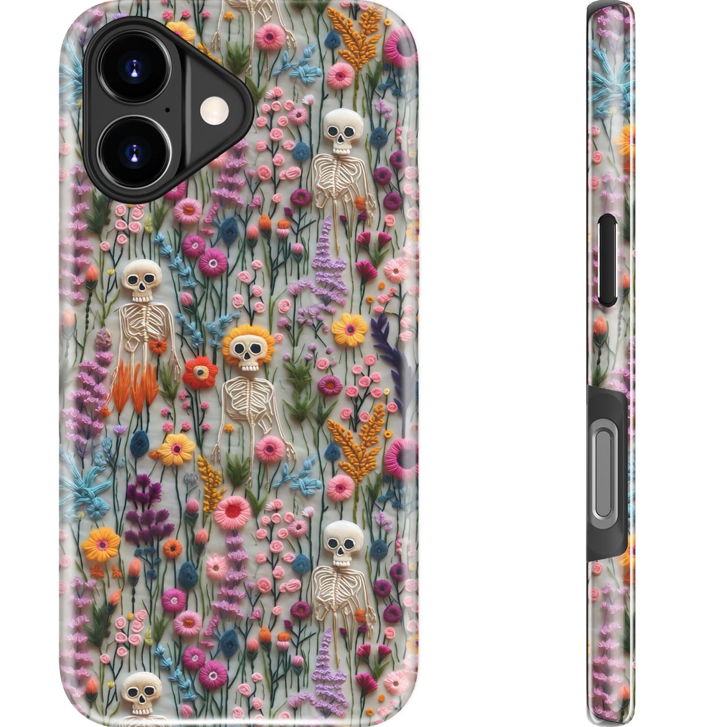Goodon for iPhone 15 Pro Max Case, Cute Preppy Floral, MagSafe Compatible | Dual-Layer Hard Shell & Silicone, Wireless Charging, Slim Fit Phone Cover with Wildflower Designs for Women Girls