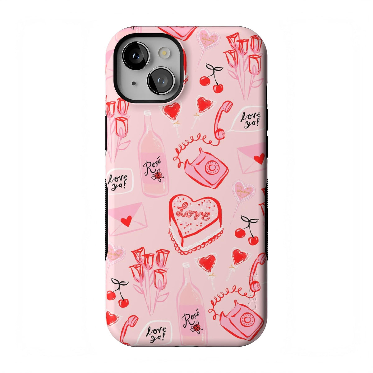 Casely iPhone 15 Case | Hanging Around | Potted Plants Floral | Bold Protective Design | Compatible with MagSafe