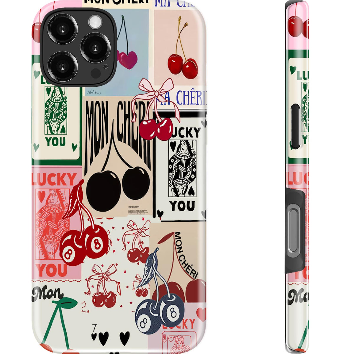 Goodon for iPhone 15 Pro Max Case, Cute Preppy Floral, MagSafe Compatible | Dual-Layer Hard Shell & Silicone, Wireless Charging, Slim Fit Phone Cover with Wildflower Designs for Women Girls