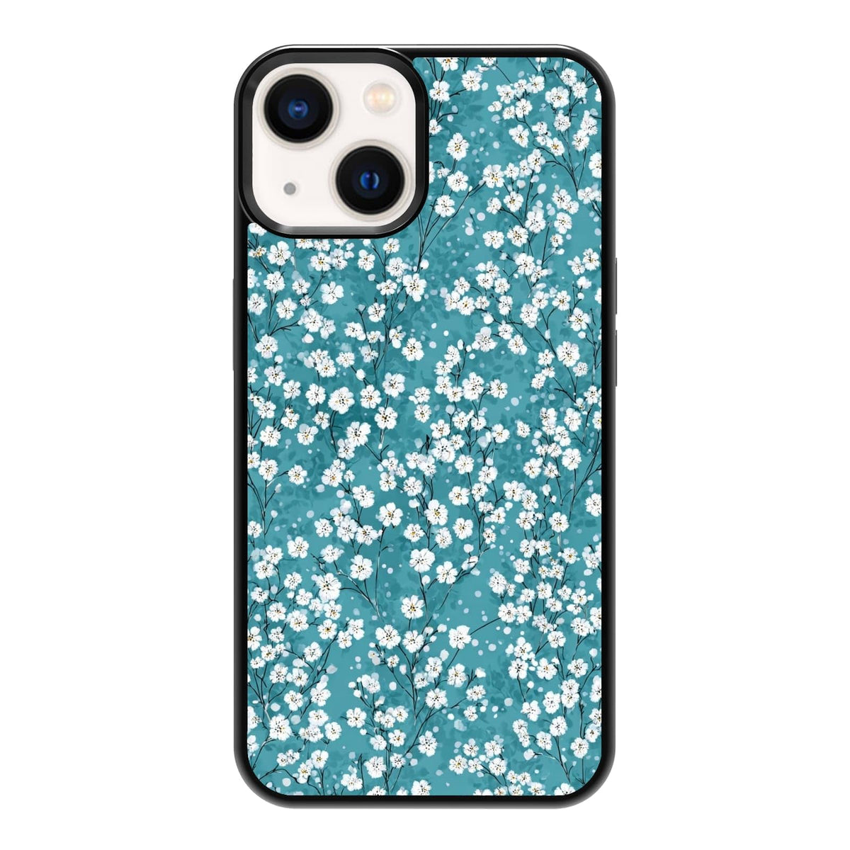 Vintage Green Herb Botanical Leaf Sketch Nature Phone Case, Shockproof Protective Cover for iPhone 11 12 13 14 15 16 17 Pro Max Plus Mini XR 7 8 SE
