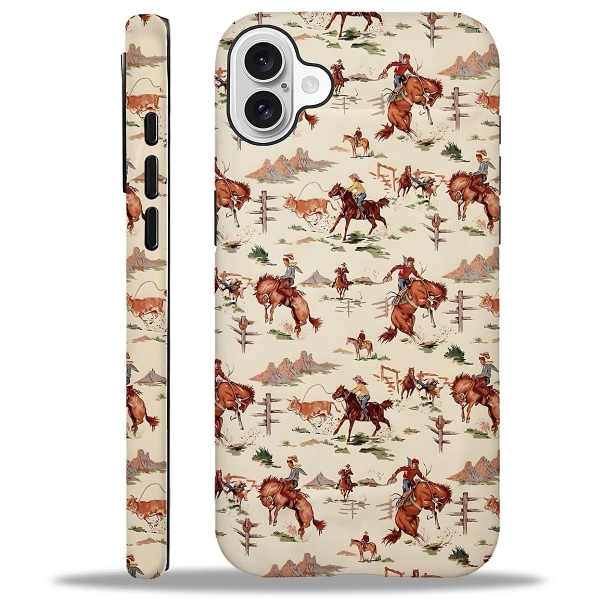 Case for iPhone 16 Pro Max,Aesthetic Frog Pond Splice Exquisitely Pattern Double Protective Phone Cover Cases Soft Silicone for iPhone 16 Pro Max