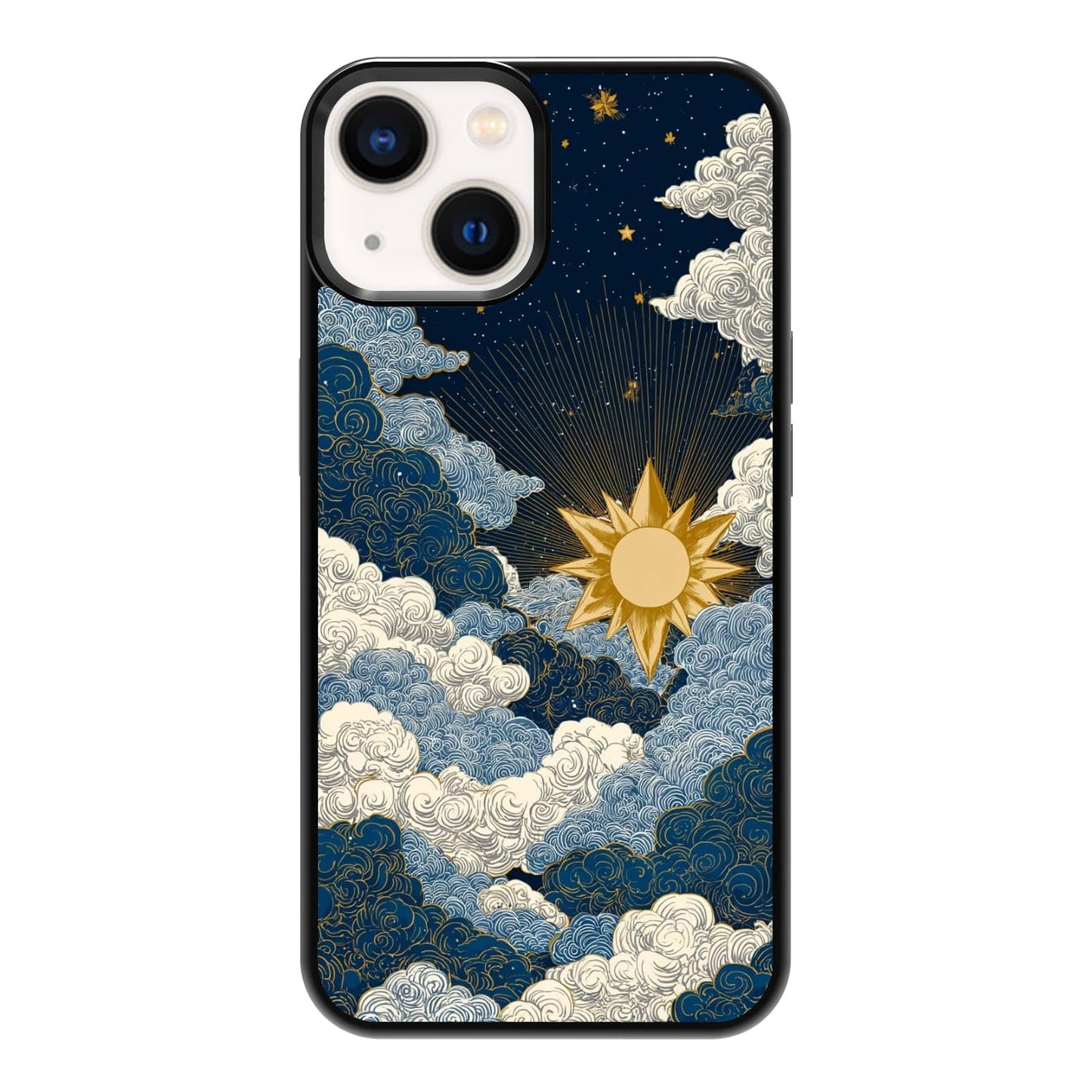 Lush Garden Wildflower Field Green Botanical Nature Aesthetic Phone Case, Shockproof Protective Cover for iPhone 11 12 13 14 15 16 17 Pro Max Plus Mini XR 7 8 SE
