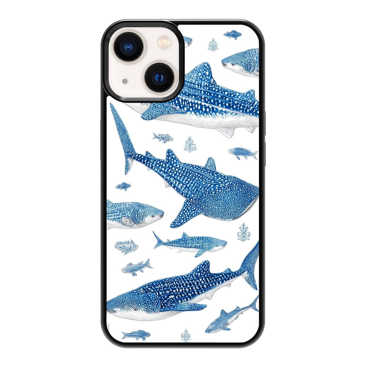 Four Seasons Tree of Life Watercolor Nature Phone Case, Shockproof Protective Cover for iPhone 11 12 13 14 15 16 17 Pro Max Plus Mini XR 7 8 SE