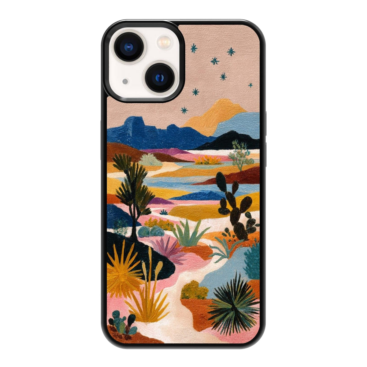 Vibrant Redwood Forest Path Wildflowers Nature Landscape Phone Case, Shockproof Protective Cover for iPhone 11 12 13 14 15 16 17 Pro Max Plus Mini XR 7 8 SE