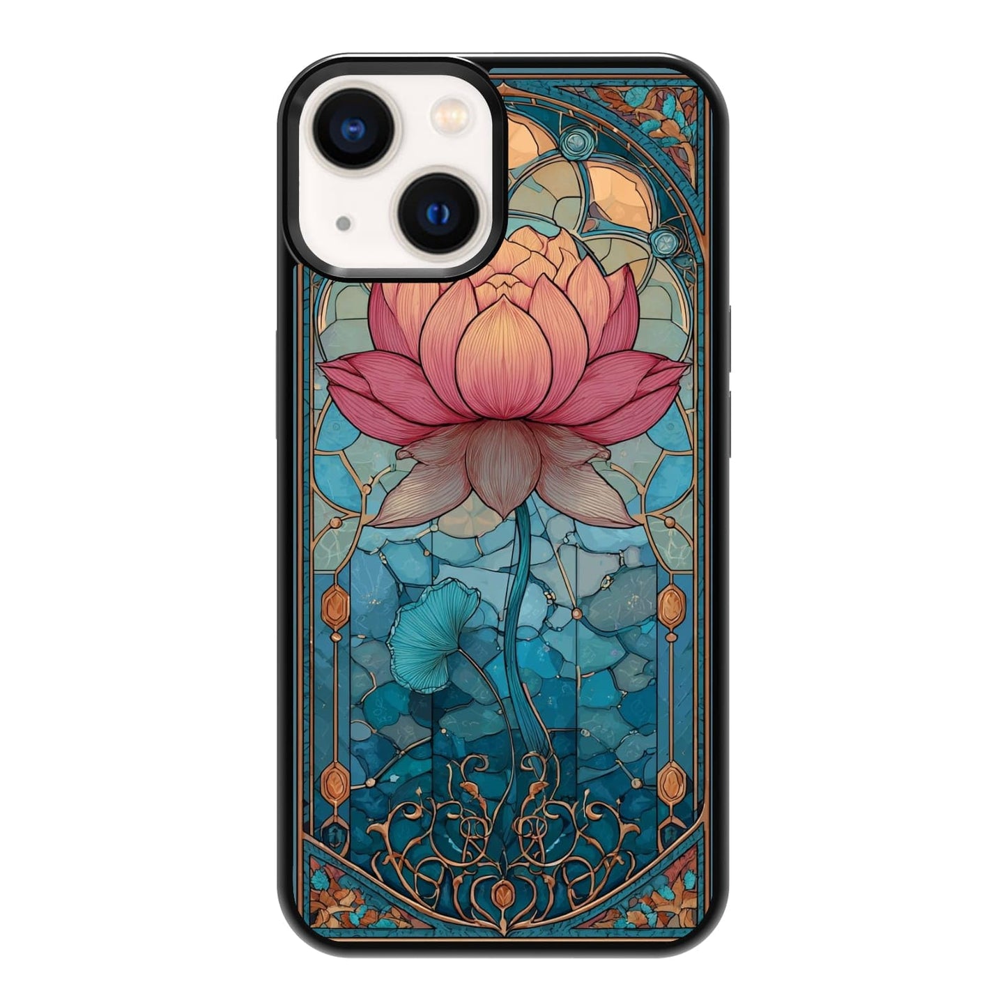 Elegant Forest Green Botanical Leaf and Plant Illustration Phone Case, Shockproof Protective Cover for iPhone 11 12 13 14 15 16 17 Pro Max Plus Mini XR 7 8 SE