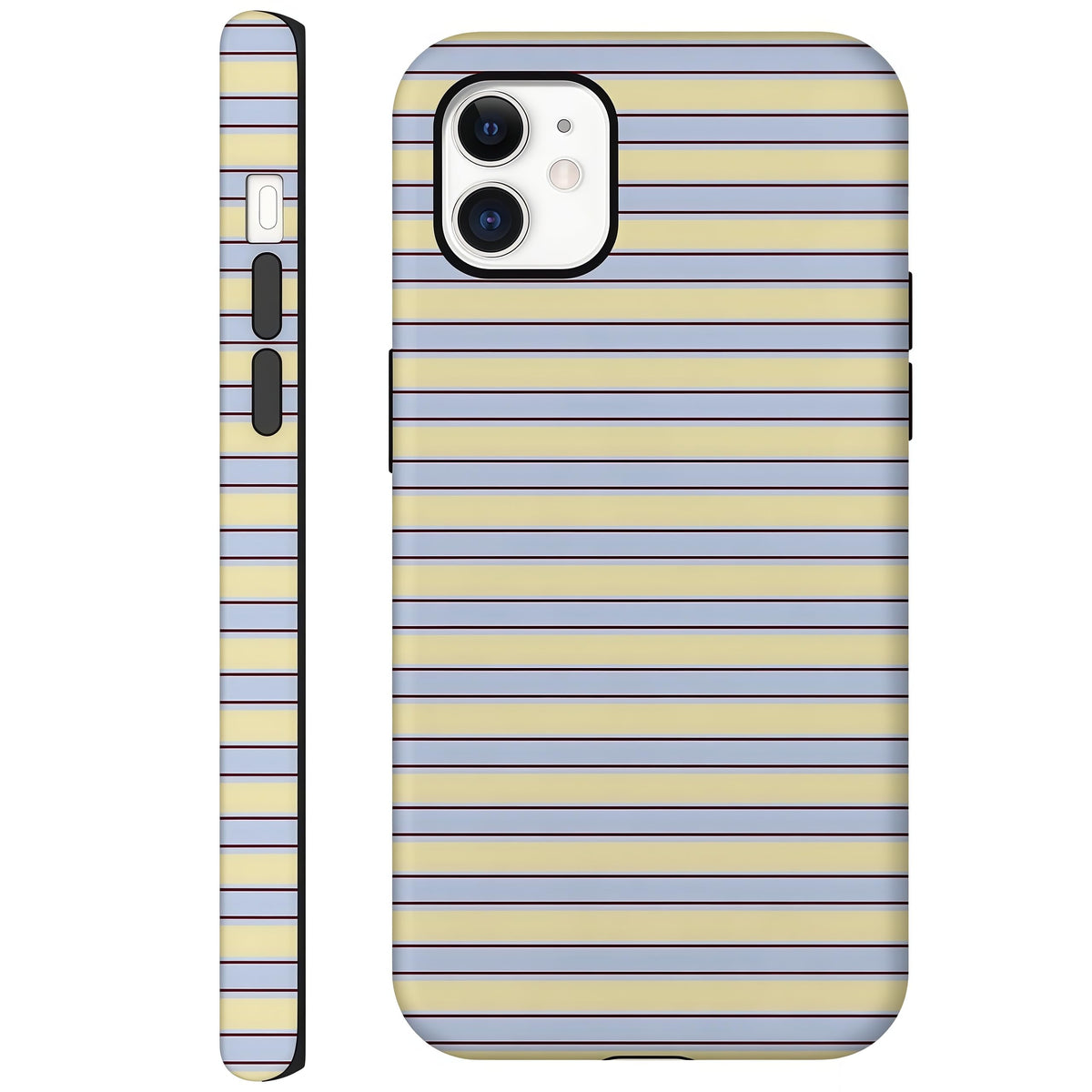 Candlelight Dinner Dog Case for iPhone 12/12 Pro | Hard Hybrid 2-Layer Design, Protective Scratch Resistant Cover for Women Girls