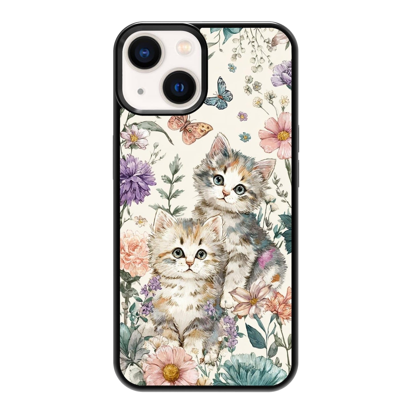 Vibrant Redwood Forest Path Wildflowers Nature Landscape Phone Case, Shockproof Protective Cover for iPhone 11 12 13 14 15 16 17 Pro Max Plus Mini XR 7 8 SE