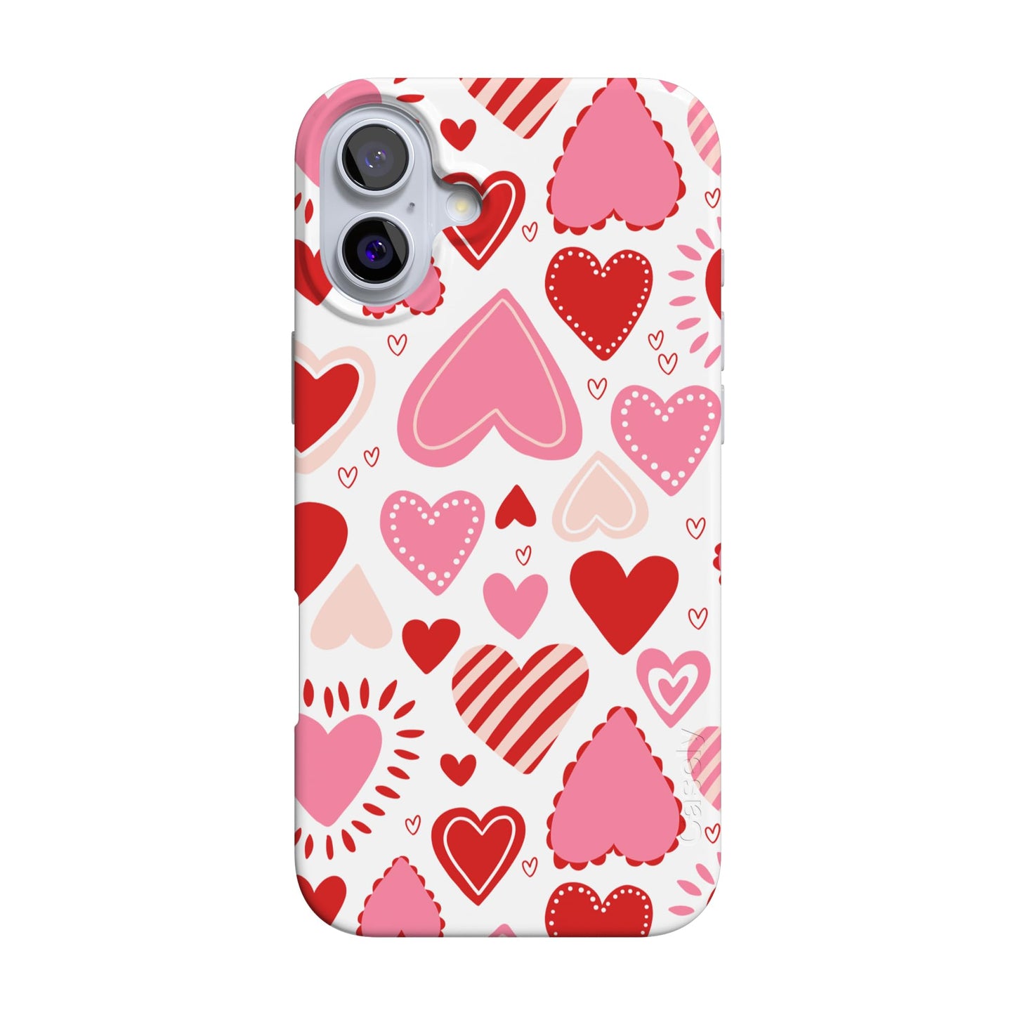 Casely iPhone 16 Case | Chateau Pups | French Dog | Compatible with MagSafe | Classic Ultra Slim Design