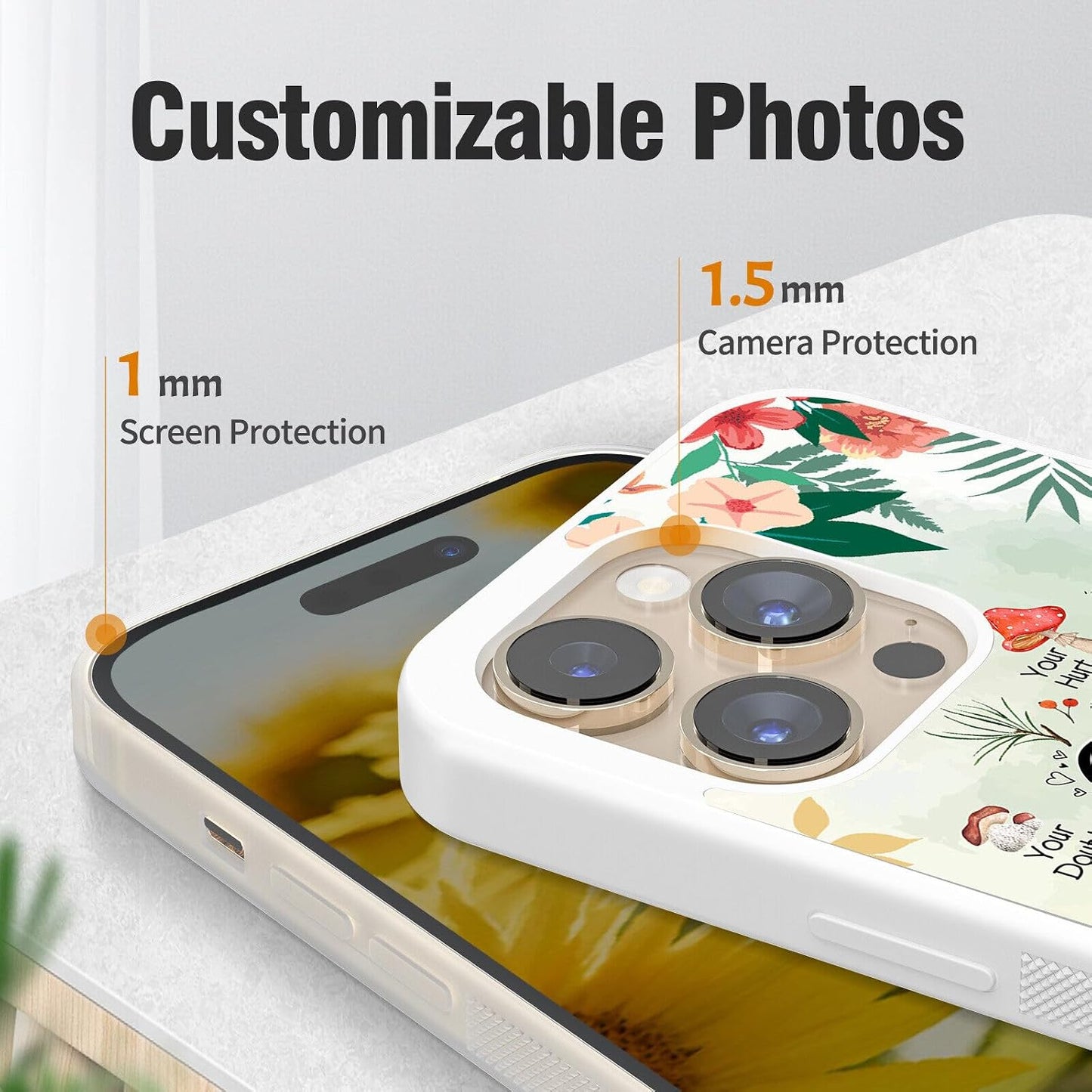 Cute Plant Lover Phone Cases for iPhone 11 12 13 14 15 16 17 Pro Max Plus Mini X 7 8 SE| for Samsung Galaxy A17 A25 A26 A33 A35 A36 | Christian Print Cover Case
