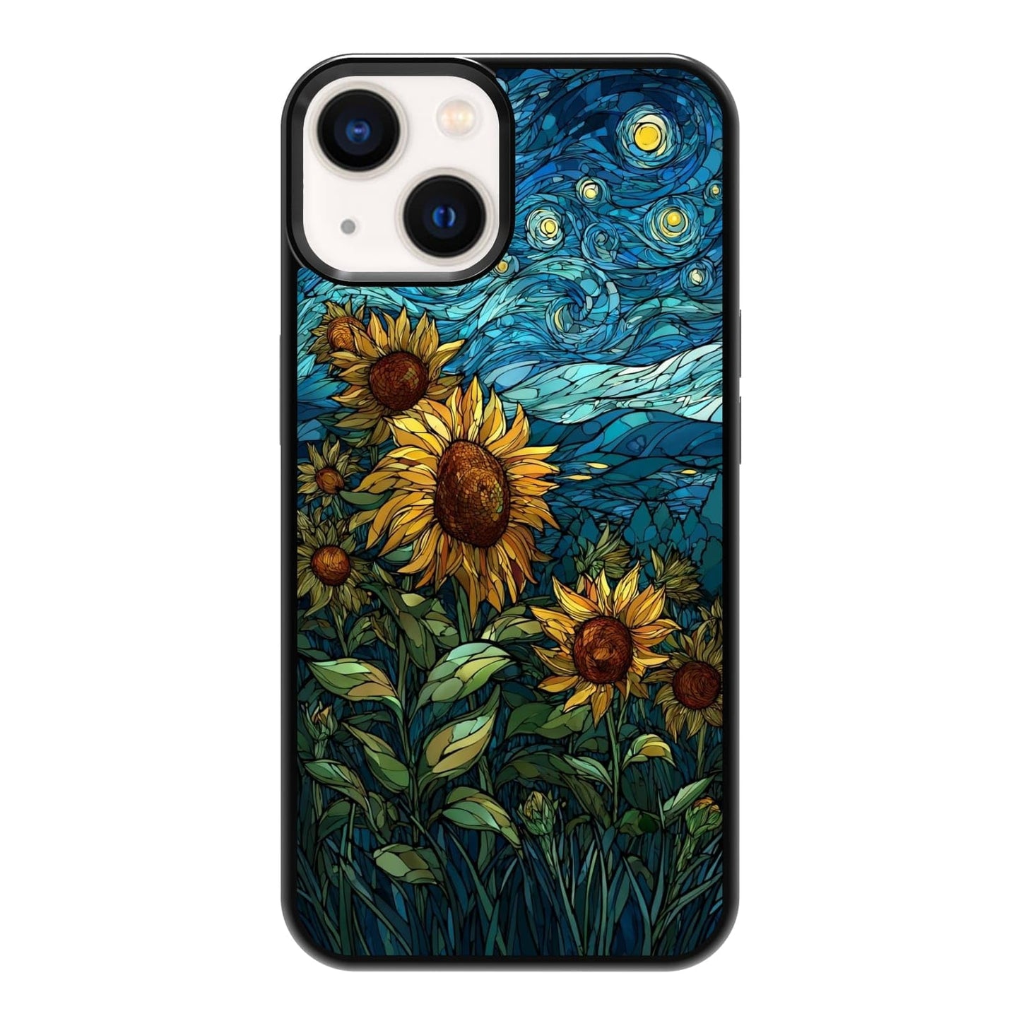 Vintage Black and White Botanical Cactus Agave Desert Nature Phone Case, Shockproof Protective Cover for iPhone 11 12 13 14 15 16 17 Pro Max Plus Mini XR 7 8 SE