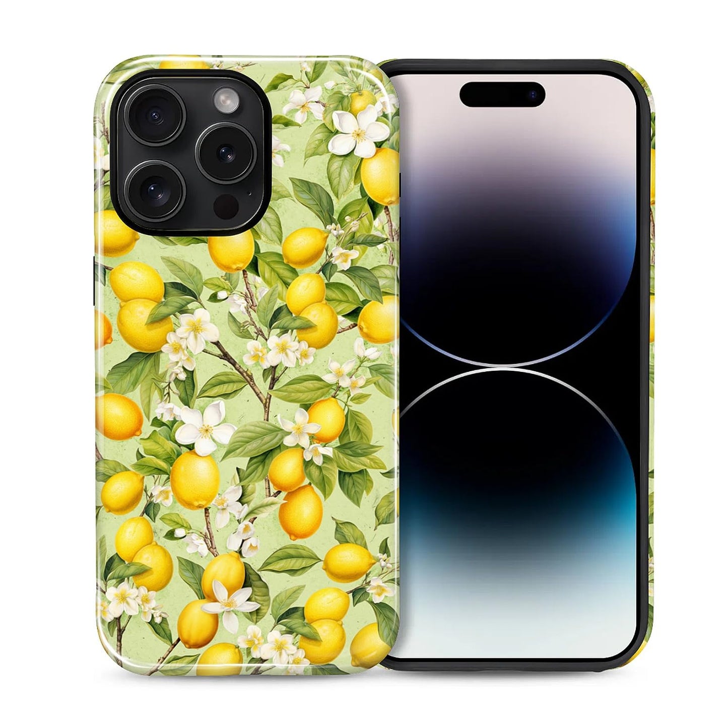 Case for iPhone 15, Shockproof Hybrid Protective Phone Case, Dual-Layer Drop Protection Anti-Scratch, Cozy Cats