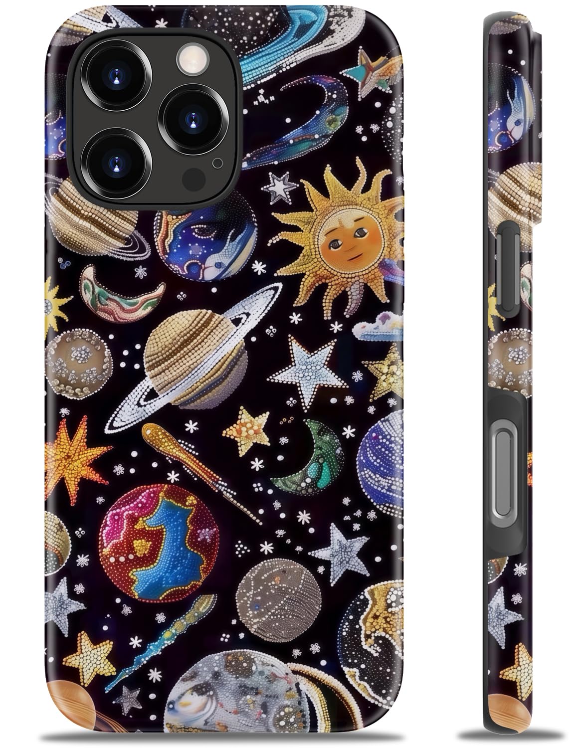 Goodon for iPhone 15 Pro Max Case, Cute Preppy Floral, MagSafe Compatible | Dual-Layer Hard Shell & Silicone, Wireless Charging, Slim Fit Phone Cover with Wildflower Designs for Women Girls