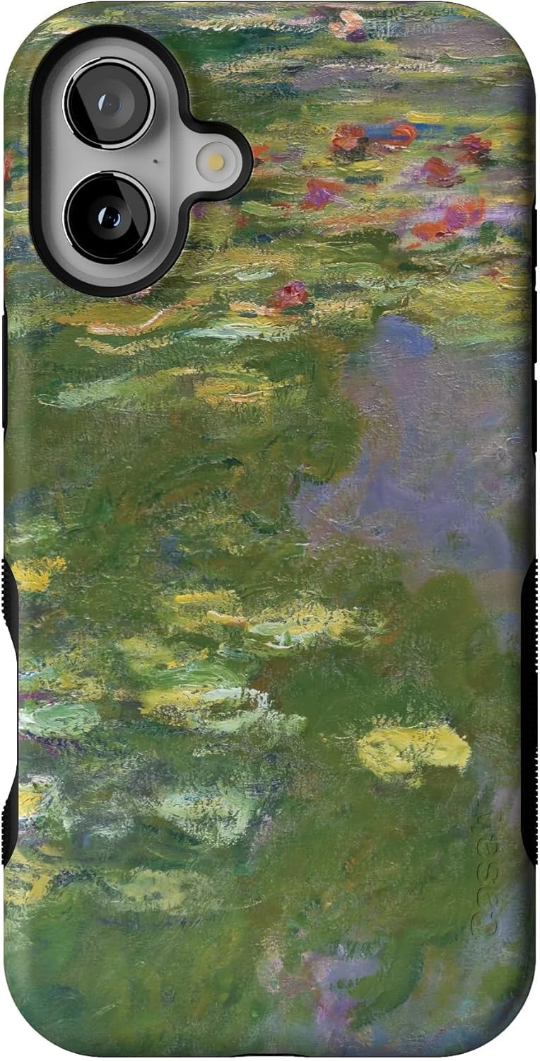 Casely iPhone 16 Case | Clubhouse | Golden on the Green | Bold Protective Design | Compatible with MagSafe