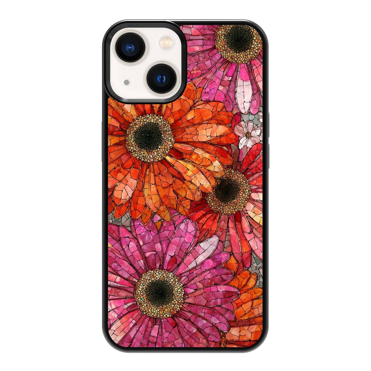 Vibrant Redwood Forest Path Wildflowers Nature Landscape Phone Case, Shockproof Protective Cover for iPhone 11 12 13 14 15 16 17 Pro Max Plus Mini XR 7 8 SE