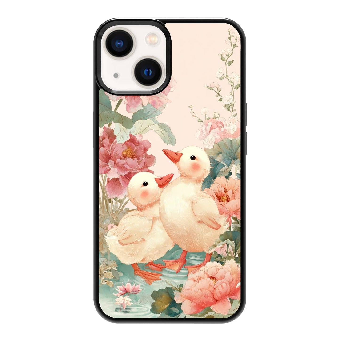Vintage Green Herb Botanical Leaf Sketch Nature Phone Case, Shockproof Protective Cover for iPhone 11 12 13 14 15 16 17 Pro Max Plus Mini XR 7 8 SE