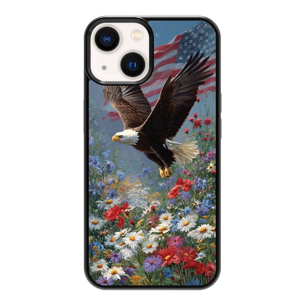 Four Seasons Tree of Life Watercolor Nature Phone Case, Shockproof Protective Cover for iPhone 11 12 13 14 15 16 17 Pro Max Plus Mini XR 7 8 SE