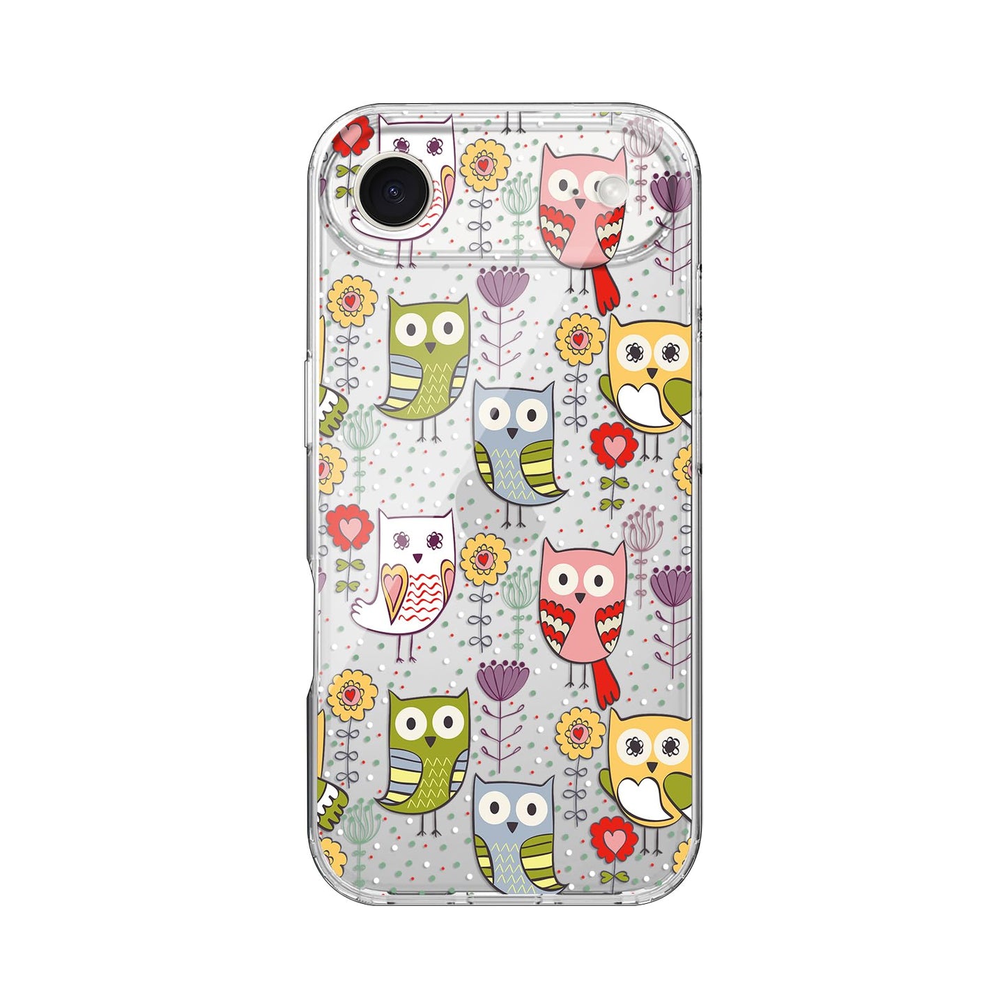 Blingy's for iPhone 17e Case/iPhone 16e Case, Fun Dog Style with Paw Print Pattern Cute Cartoon Animal Design Transparent Soft TPU Protective Clear Case 6.1 inch (Dogs w/Prints)