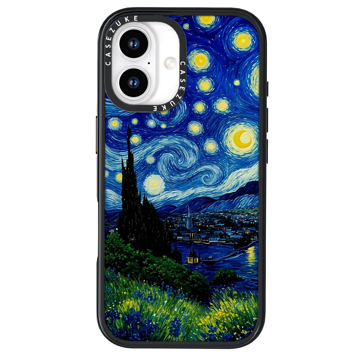 Clear TPU Phone Case Cover for iPhone with Design, Drop Protection, Cute Case for Girl Women (Cat2, iPhone 17 Pro Max)