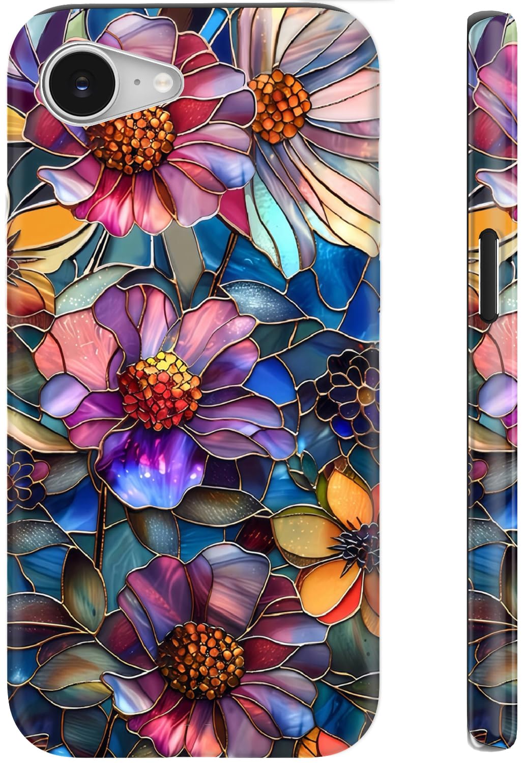 Goodon for iPhone 15 Pro Max Case, Cute Preppy Floral, MagSafe Compatible | Dual-Layer Hard Shell & Silicone, Wireless Charging, Slim Fit Phone Cover with Wildflower Designs for Women Girls