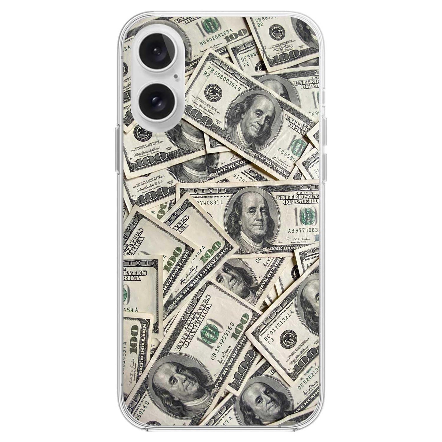 Blingy's for iPhone 16 Case, Fun Christmas Style with Snowflakes Pattern Holiday Plaid Design Soft TPU Protective Case (6.1 inch) (Plaid Snowflakes) Multicolor